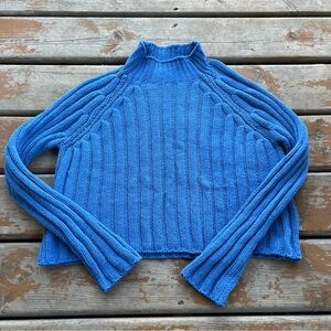 American Eagle Blue Long Sleeve Sweater - Size XS